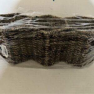 Cenboss Black Seagrass Countertop Rack NWT